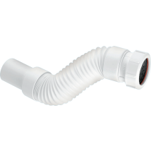 Mcalpine Flexcon5 1.25" Flexible Fitting - Universal X Plain Spigot
