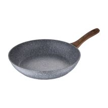Sartén 28cm Aluminio Forjado, Apta Para Inducción, Colección Daimiel - Gris