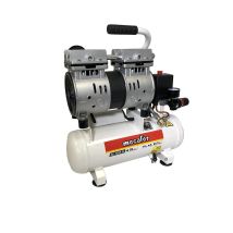 Mecafer Compresseur Silencieux - 425513 - 6l - 0,5hp - Gris