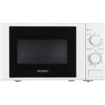 Exquisit Mikrowelle MW900-030G – 20L Garraum – 700W – 5 Leistungsstufen – Grill- und Auftaufunktion – Timer-Funktion