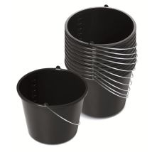 Kistenberg - Baueimer 20 L 10er Set Mörteleimer Eimer Maurereimer Putzeimer