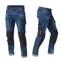 Pantaloni Da Lavoro In Jeans Siggi Speed Blue L