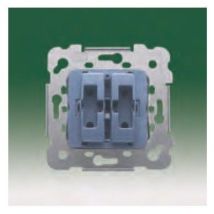 Doppio interruttore 16A – BJC 18509 – Compatibile con serie Mega e Iris – Installazione rapida e pratica