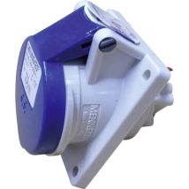 Mennekes 16a 1632 Cee-toma De Pared Azul Ip44