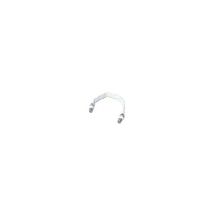 Vivanco 44102 Cavo Coassiale 1x F, Male Bianco