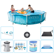 Intex Piscina Con Estructura Redonda - 305x76 Cm - 8-piezas S41372