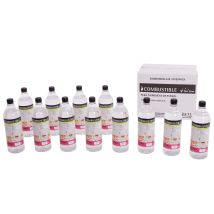 Purline - Combustible Etanol Repelente De Mosquitos Citronela. Caja 12 Botellas De 1l