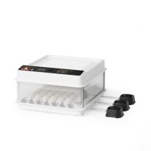 Fudajo - Couveuse Poussin Automatique – 45 W – Pour 36 Œufs – Système Humidification, Mire-œuf Et À Retournement Automatique – Incubateur Appareil À 