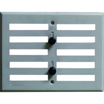 Axelair - Rejilla De Ventilaci n Atornillable Regulable - Aluminio Plata Mate 250x170