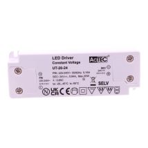 Alimentatore Trasformatore Ultra Slim 20w 24v 0.84a Tensione Costante 103x36x16 Mm