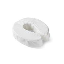 Vitility Weiche Toilettensitzerhöhung Mit Kissen, Komfortables Toilettensitzkissen Für Senioren Und Ältere Menschen, Abnehmbarer Waschbarer Bezug 30°,