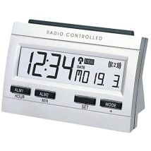 Technoline Wt 87 Despertador Radio Digital Plateado Moderno