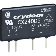 Crydom Relè A Semiconduttore Cx240d5 5 A Tens.comm.max: 280 V/ac Commutazione Zero Crossing 1 Pz.