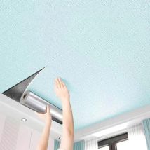 Papel Pintado Autoadhesivo Impermeable Para Techo, 50 Cm X 5 M, Paneles De Techo, 3 Mm De Grosor, Fáciles De Despegar Y Pegar
