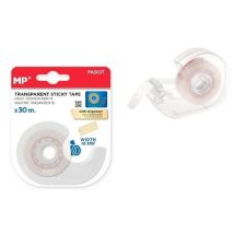 Transparentes Büroklebeband 18 Mm X 30 M Mit Abroller