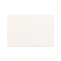 Abdeckung für elektrische Installationen – IP40 – Rechteckig – 279 x 184 x 4 mm – geeignet für BL07CG, BL07CGN, BL07P