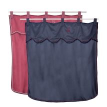 Cm 140 X 146(h), Bordeaux 05: Tente En Nylon Lavable Pour Coffre À Couvercle De Porte Avec Sangles Tearjaw