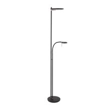 Lámpara de pie LED Sienna Turound Madre e Hijo Negro Mate – 187 cm – 5000 lm – 50 W – Diseño moderno y funcional