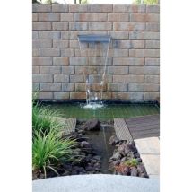 Lámina De Agua Inox Niagara 60 Con Iluminación Led Para Estanque De Jardín - Ubbink