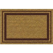 Idmat Coco Elegante Fußmatte Braun 40 X 60 Cm