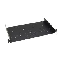 Rack Tray 19" 1U – Universelles Lochmuster – 440mm x 248mm x 44,5mm – Adam Hall