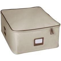 Ego Box Grande Ecru – Contenitore in Poliestere – 8004226770213 – 40cm x 30cm x 25cm – Ordinett