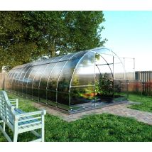 Meistro Kodas - Zertifiziertes Gewächshaus Klasika Tube 3 X 8 M (24 M²), 6 Mm