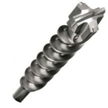 Milwaukee – Punta SDS-MAX – Carburos y aceros de alta calidad – 4 canales para optimizar la expulsión del polvo