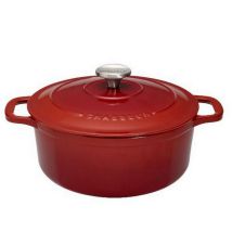 Cacerola Redonda De Hierro Fundido Esmaltado 22cm Rubí Sublime - Puc472258 - Chasseur -