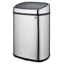 Pattumiera In Acciaio Inox Da 48 Litri - Bat-48ls09-b Ss - Kitchen Move