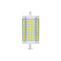 Derrui - R7s Led 118mm 30w Dimmable Bulb, 3000lm, Cool White 6000k, R7s J118 200w 300w Halogen Pencil Equivalent, 200 Degrees Brightness, R7s 118mm 