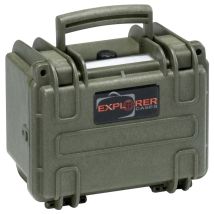 Explorer Cases - Outdoor Koffer 1913.g Green With Pick & Pluck Foam (b X H X T) 19 X 13 X 14 Cm Oliv