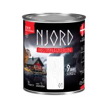 Njord Holzschutz-Imprägnierung 0,75L – Acryldispersion – 2 Schichten – bis zu 16 m²/l – für Holz – wetterfest – 9 Jahre Schutz