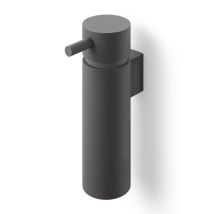 Zack - Manola Distributeur Lotion Mural 5x16.5cm Inox Noir