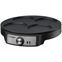 Cloer 6625 Pancake Maker, Schwarz
