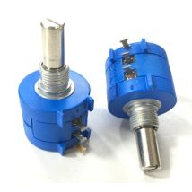 Potenciometro Multivueltas Precision 10k 2w 5% Eje Metal 6,35mm Lineal