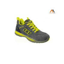Scarpa Bassa Scamosciata Grigio/giallo Fluo S1p - Taglia: 42 - Colore: Giallo