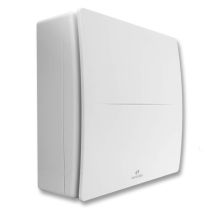 Aerauliqa - Qx100t Di Aspiratore Centrifugo Diam.96mm - 28/17w - 104/62m3/h - Cod. Pqx00015 - Motore A Due Velocità E Con Timer