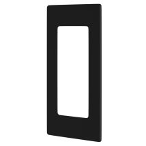 Proofvision Black Metal Face Plate For Pv11 In-wall Twin Electric Toothbrush Charger And Pv12 Shaver Combo - Pv11-b-fr