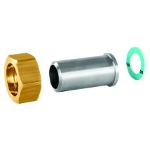 Resideo Raccordo A Vite W-f2 Bocchettone A Saldare 32 Mm, G 1 1/2, A Tenuta Piana, Asv-cs-32-w-f2