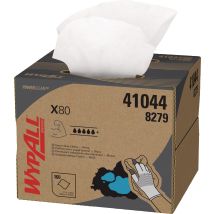 Panni Per La Pulizia X80 Power Clean 8279 - Panni Riutilizzabili - 1 Brag Box Da 160 Panni Assorbenti Bianchi - Wypall