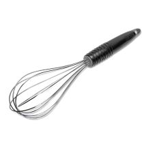 Batidor de acero inoxidable – 29 cm de largo – Mango antideslizante – Ideal para pasteles y postres