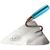 Paleta de 240 mm – Acero endurecido – Madera de haya pintada – Diseño con cuello en S – Filo pulido limpio