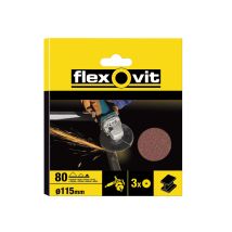 Aluminium Oxide Fibre Discs 115mm Medium 50g (pack 10) Flv27561