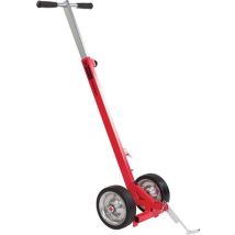 Kanaldeckelheber L.980-1480mm Fahrbar Orange Pulv.nestle