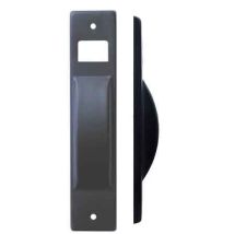 Placa de Intersección Hierro Negro 195mm – Soporte Robusto para Enrolladores Empotrados
