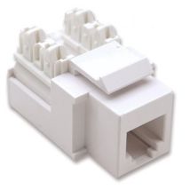 Frutti telefonici RJ11/RJ12 Bianco – Femmina RJ11/RJ12 – Compatibile con RJ11 (6P4C) e RJ12 (6P6C) – Intellinet