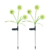 Lampes De Jardin Solaires, Pissenlits Led, 2 Pièces, 75 Cm