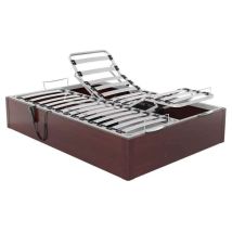 Canapé Pliant Articulé Avec Moteur Ankara Hauteur 34 Cm 105 X 182 Cm - Wengue
