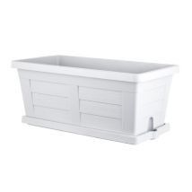 Lgvshopping - 80 Cm Großer Holzuntersetzer Mit Eiseffekt Für Den Pflanzkasten 31182 Von Bama Piante.